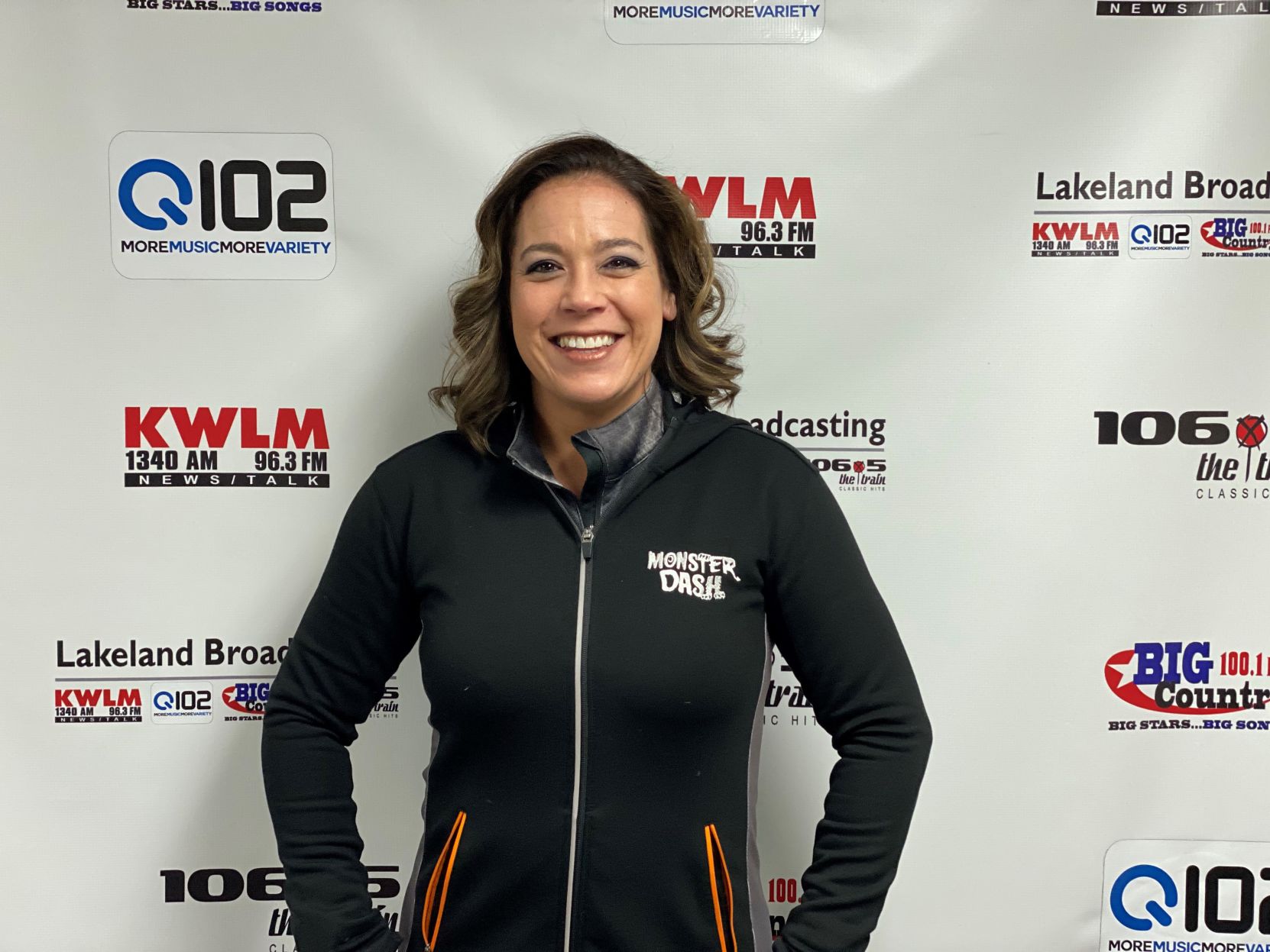 Maria Loerzel ready to run her 1st marathon